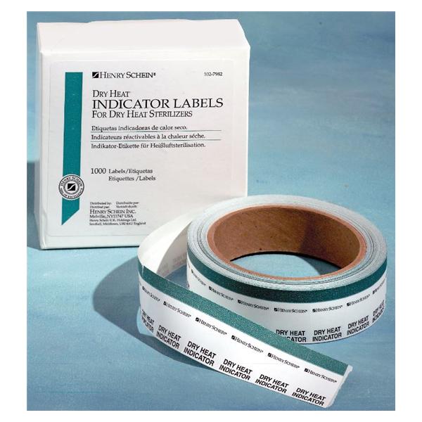 Henry Schein  Indicator Strip Dry Heat HSI Latex Free 1000/Bx