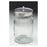 Dukal oration Jar Dressing 4x4" 0.5L Orng/Slvr Gls W/ SS Cvr 6/Ca