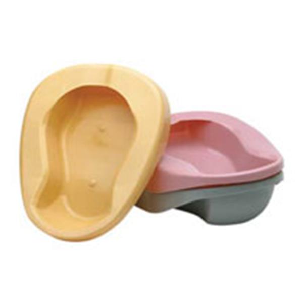 Medegen Medical Products Bedpan Commode 1.7qt Gold Polypropylene With Skirt Ea, 50 EA/CA (4679-75)
