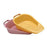 Medegen Medical Products Bedpan Fracture 1.1qt Gold Plastic Female With Handle Ea, 50 EA/CA (H100-05)