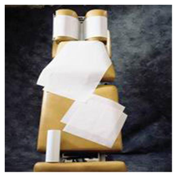 Tidi Products  Paper Chiropractic Headrest 8.5 in x 225 Feet White 25/Ca