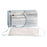 Henry Schein  Face Mask Earloop HSI Sensitive Level 1 Fluid Resistant Wht 50/Bx