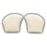 Hapad Bar Orthopedic Metatarsal Wool/Felt White Size Small 1/Pr