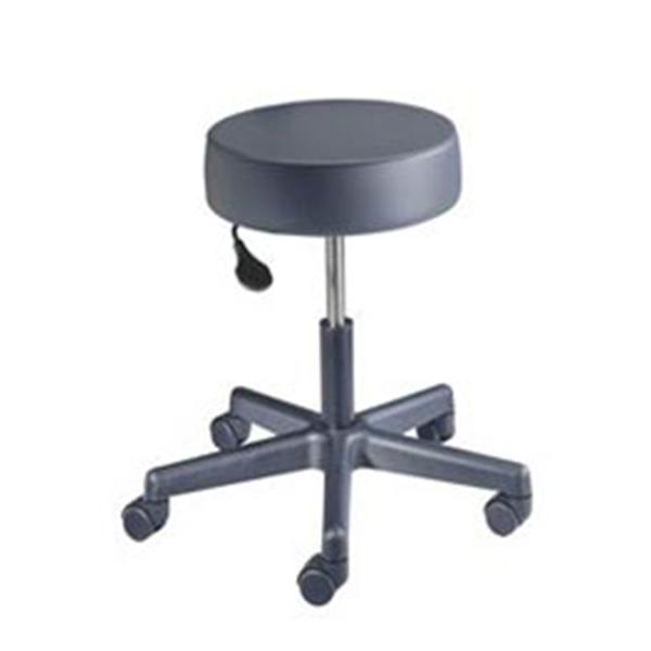 Brewer Company Stool Exam Value Plus Gunmetal Casters Backless 5 Leg Ea (22500-PR92)