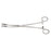 Henry Schein  Forcep Sponge Foerster Henry Schein 9-1/2" Serrated Curved SS Ea