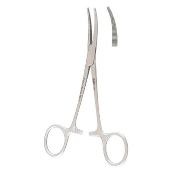 Miltex-Integra Miltex Forcep Hemostatic Lahey Henry Schein 5-1/2" Serrated Curved SS Ea