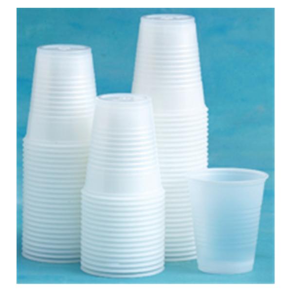 Henry Schein  Cup Drinking HSI Plastic 5 oz Translucent 100/Pk, 25 PK/CA (CDCL)