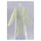 Medline Industries  Gown Isolation Regular / Large Yellow Elastic Cuff 50/Ca