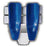 Ossur America-Royce Medical Brace Stirrup Form Fit Honeycomb Y Ankle Thrmplstc Wht/Blu Rt Ea