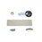 Midmark Door Locks - KIT, DOUBLE DOOR, LOCK, INSTALLATION - 002-0989-00