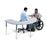 Hausmann Industries Table Horseshoe Therapy 72x48x26-34" Ea