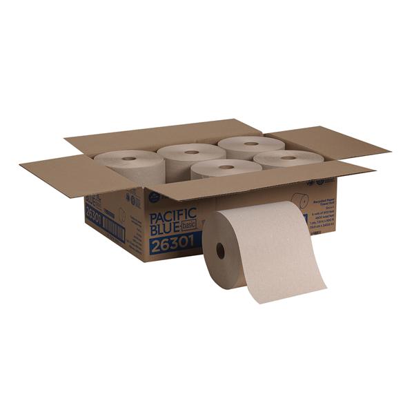 Georgia Pacific Towel Roll Hard Envision 1 Ply Rcycl 7.87x800 Brn 6Rl/Ca