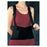 Bird & Cronin Belt Patient Lift Extensor Lumbar Nylon Mesh Black Size Medium Ea