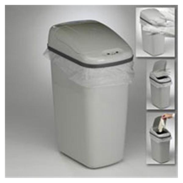 Bel-Art Products Can Trash Touch Free PP/ABS 7.3gal Ato Motion-Sensitive Ld Gry Ea