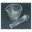 Health Care Logistics Mortar & Pestle Set Flint Glass 4oz Ea