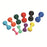 Clinton Industries Dumbbell Weight 1-10lb 10 Piece Assorted Colors Ea
