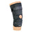 DJO Brace Wraparound Economy Adult Knee Drytex Black Size Large Ea (11-0672-4)