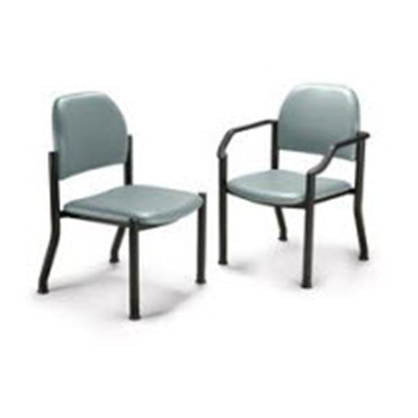 Midmark oration Chair Side 18x19-1/8x17" Steel Tube Frame Ultra Sky Ea (680-002-245)