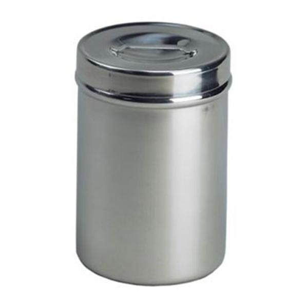 Graham-Field/Everest &Jennings Jar Dressing 5x4" 1qt Slvr/Orng SS w/ Stainless Steel Cover Ea