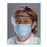 Alpha Protech In Combination Mask Earloop Critical Cover Blue 25x4/Ca