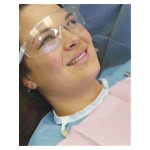 Crosstex International Apron Patient Nylon Unisex Blue 27 in x 44 in Adult Ea