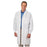 White Swan Uniform Lab Coat Metaguard Poly/Crbn Unsx Wht XL Ea