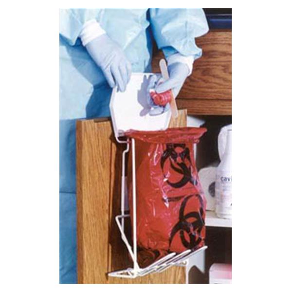 Unimed-Midwest  Bag Biohazard 11x14" 1gal Red/Black 1.25mil Symbol 10rl/Bx, 10 BX/CA (01EB086000)