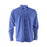 Edwards Garment Co Men's Oxford Shirts - Men's Long-Sleeved Oxford Shirt, French Blue, Size 2XL - 1077 FRENCH BLUE XXL