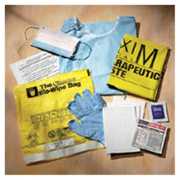 Unimed-Midwest  Kit Spill Clr W/ Ntrl Glv/Sn-Clth/Sn Hnds Zpr Ea