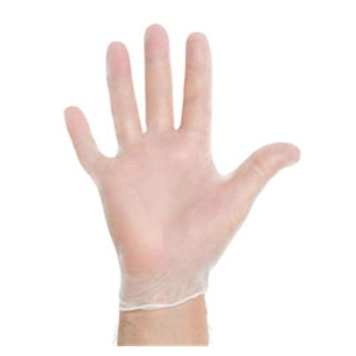 O & M Halyard Gloves Exam Halyard PF Vinyl Latex-Free 9.5 in XL Clear 90/Bx, 10 BX/CA (55034)