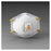 3M Medical Products Face Mask Respirator 3M 10/Pack (19002713)