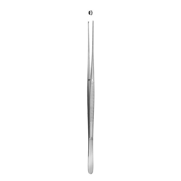 Miltex-Integra Miltex Forcep Tissue Semken Meister-Hand 5" Straight 1x2 Teeth SS Ea