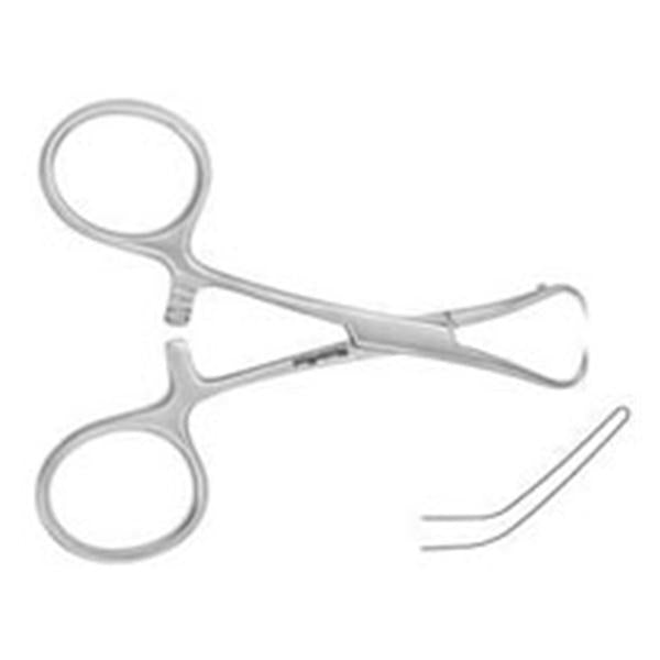 Miltex-Integra Miltex Clamp Towel Backhaus Meister-Hand 5-1/4" Stainless Steel Ea