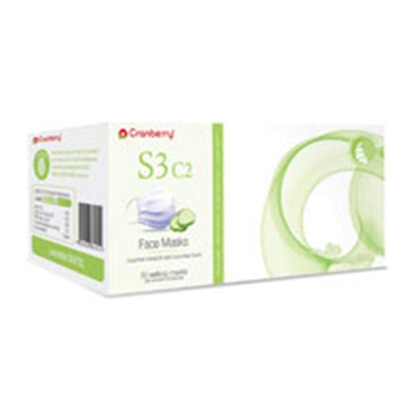 Pro2 Solutions Face Mask Earloop Cranberry S3 C2 Fld Rstnt Lav Cucumbe ...