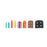Miltex-Integra Miltex Guard Instrument Tip Tip-It Silicone 2x16x25.4mm #8 Brown 50/Pk (3-2508T)