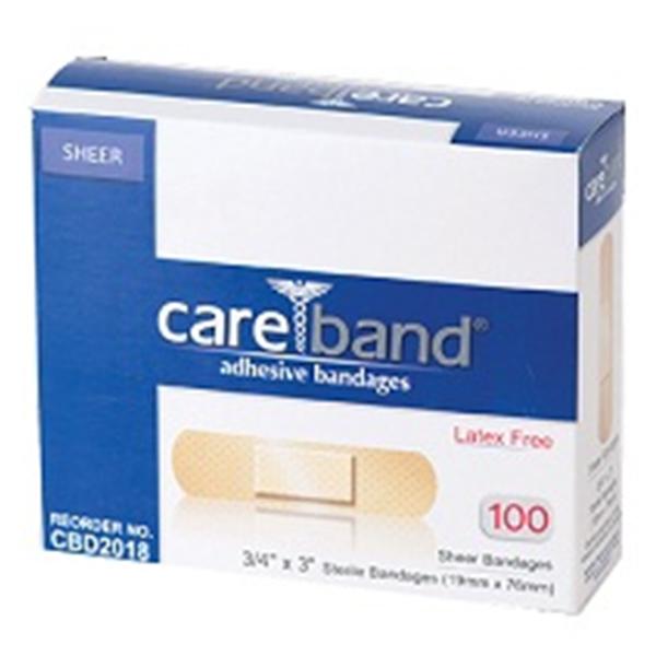 Aso oration Bandage Strips Fabric Careband 3/4x3" Flexible Flesh 1200/Ca