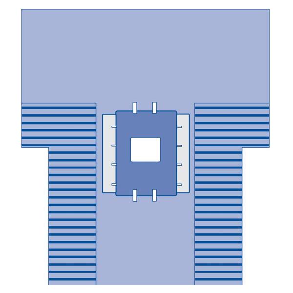 Medline Industries  Drape Abd Lap/Chole Proxima Major 1x11 Fen 102x122 Strl 8/Ca
