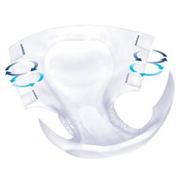 Attends Healthcare Products Brief Attends Value Tier Adult Unisex Md 32-44" Heavy White 96/Ca