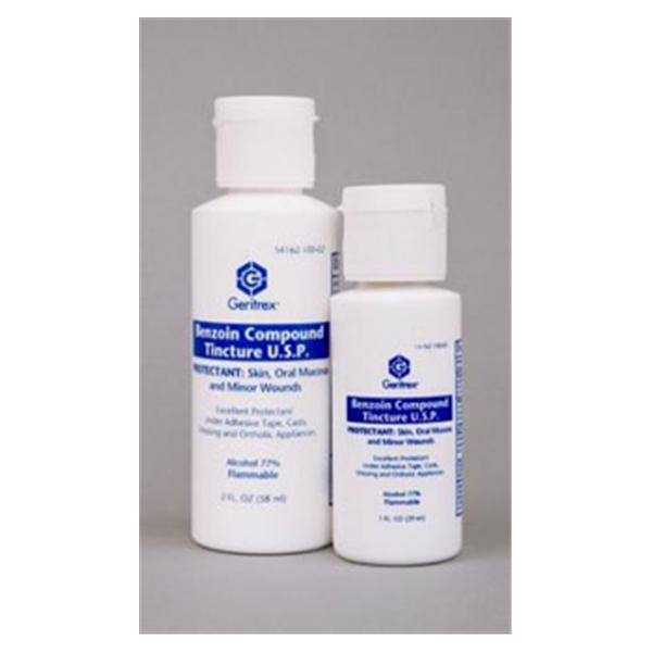 Geritrex  Benzoin Tincture Antiseptic Solution 118mL Bottle Ea