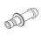 Welch-Allyn Connector Blood Pressure 5/32" Bayonet Style Male 10/Pk
