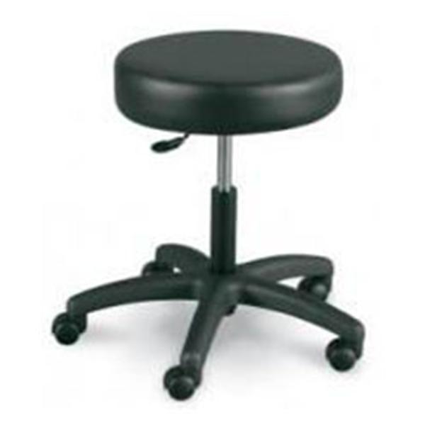 Winco Stool Exam Moss Green 5 Leg Casters Without Backrest Ea