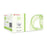 Pro2 Solutions Face Mask Earloop Cranberry S3 Fluid Resistant White 50/Bx, 8 BX/CA (S3060(W))