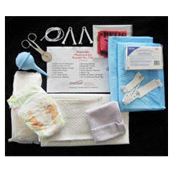 Motion Medical Distributing Kit Emergency Birth With Gloves/Bulb Aspirator 2oz LF Strl 10/Ca