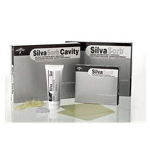 Medline Industries  Drsng Wnd Silvasorb Gel Hydrgl Tb Strl .25oz Slvr/Orng LF 25/Ca