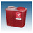 Plasti-Products  Container Sharps 2gal Plastic Screw Cap Red 20/Ca