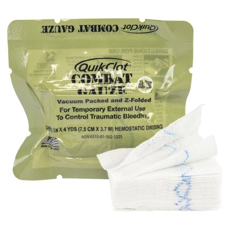Hemostatic Combat Quicklot Z-Fold Gauze