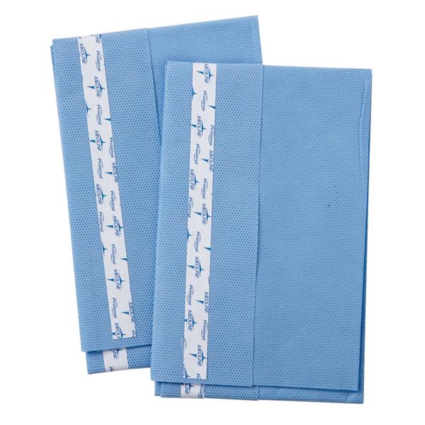 Medline Industries  Drape Utility Proxima Non-Fenestrated 26x15" Blue Sterile 50/Ca