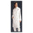 Medline Industries  Lab Coat 80% Polyester / 20% Cotton Poplin Womens White Md 40" Ea