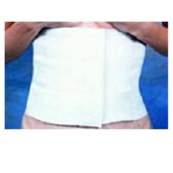 ES Medical Binder Compression Deluxe Abdominal Cotton-Like Wht Sz 9 Lg/XL Ea