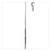 Sklar Instruments Hook Emmett 9" 4mm Straight 4mm Quick Release Stainless Steel Ea